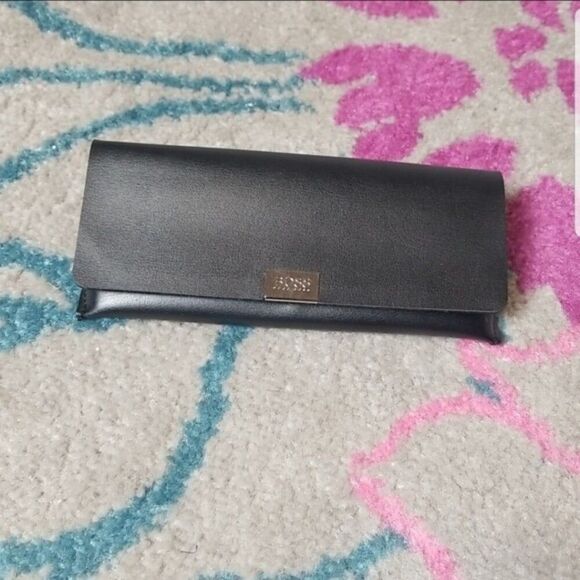HUGO BOSS Black Eyeglass Sunglasses Case Free Shipping - Picture 1 of 4